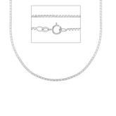 Collier en or blanc 18 carats - MVA092BB